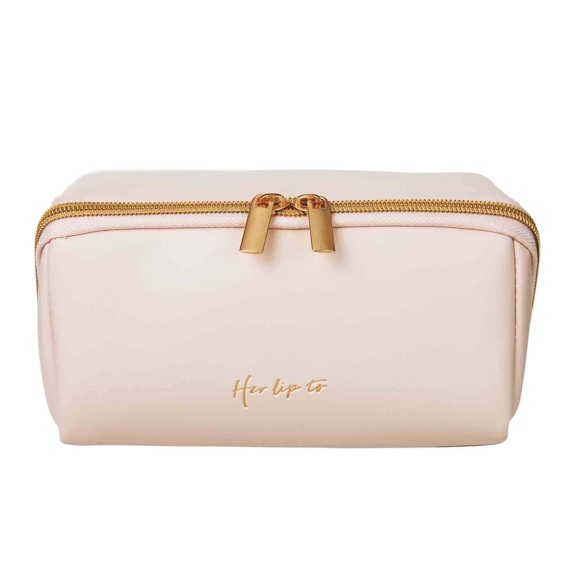 Her lip to箱型收納包